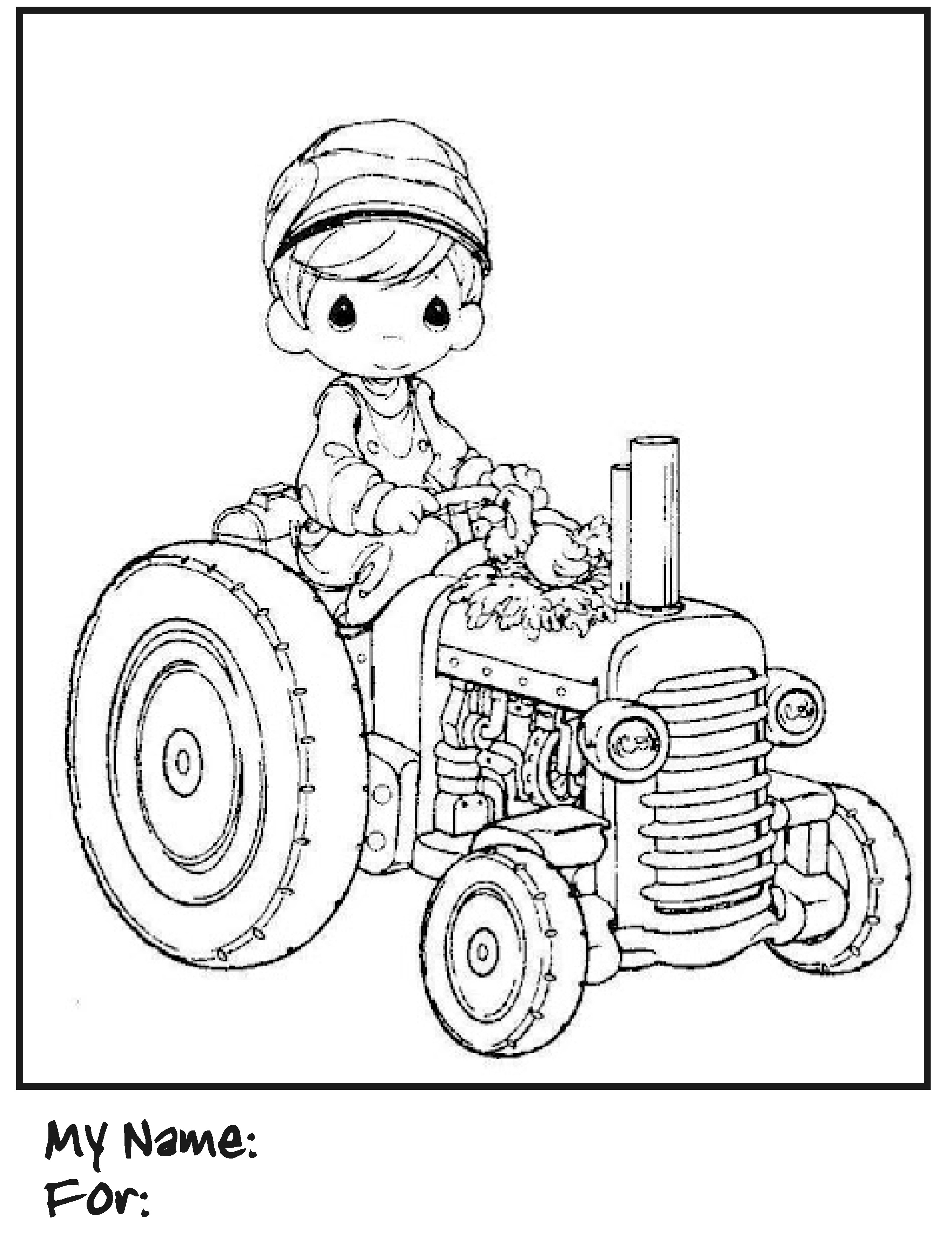Coloring page: Little Boy (Characters) #97445 - Free Printable Coloring Pages
