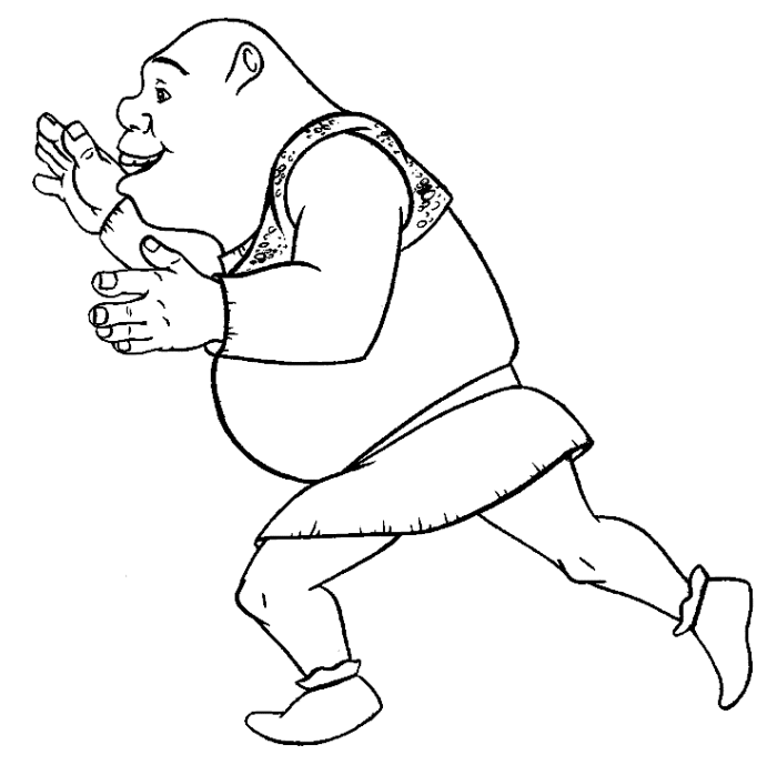 Coloring page: Ogre (Characters) #102793 - Free Printable Coloring Pages
