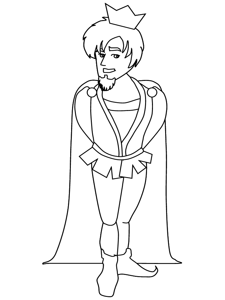 Coloring page: Prince (Characters) #105871 - Free Printable Coloring Pages
