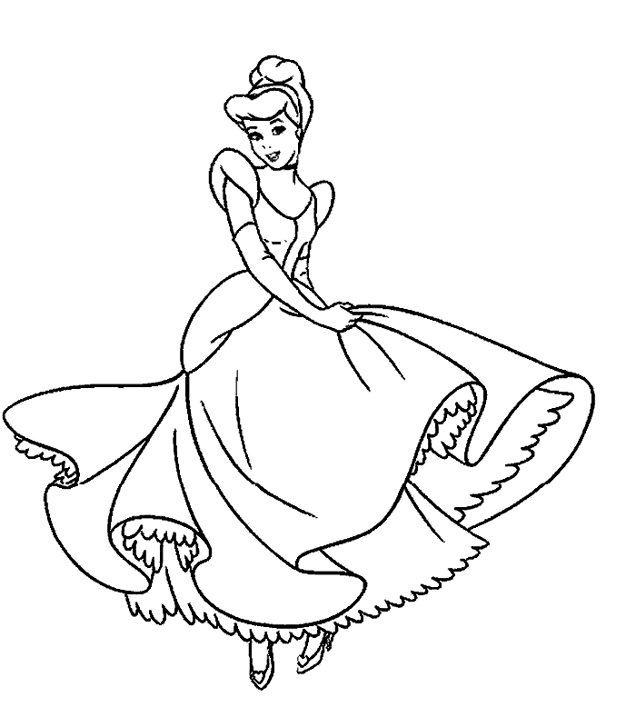 Coloring page: Princess (Characters) #85274 - Free Printable Coloring Pages