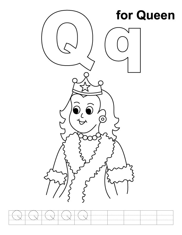 Coloring page: Queen (Characters) #106215 - Free Printable Coloring Pages