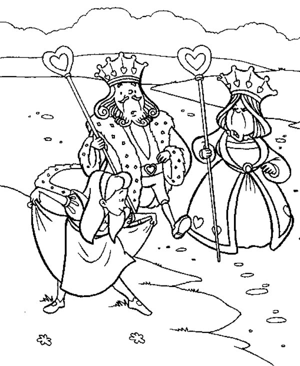 Coloring page: Queen (Characters) #106501 - Free Printable Coloring Pages