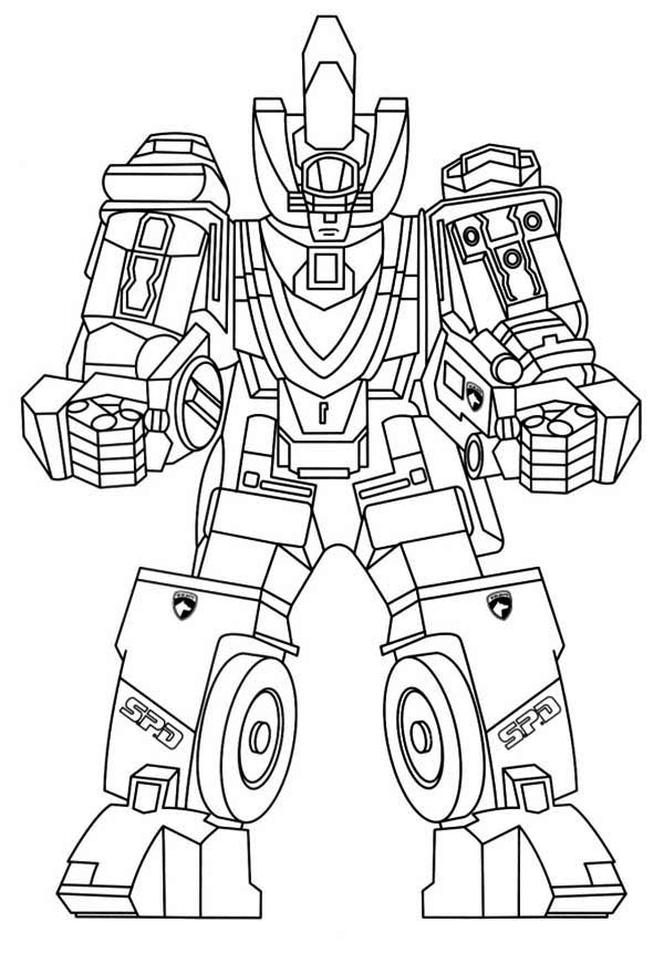 Coloring page: Robot (Characters) #106781 - Free Printable Coloring Pages