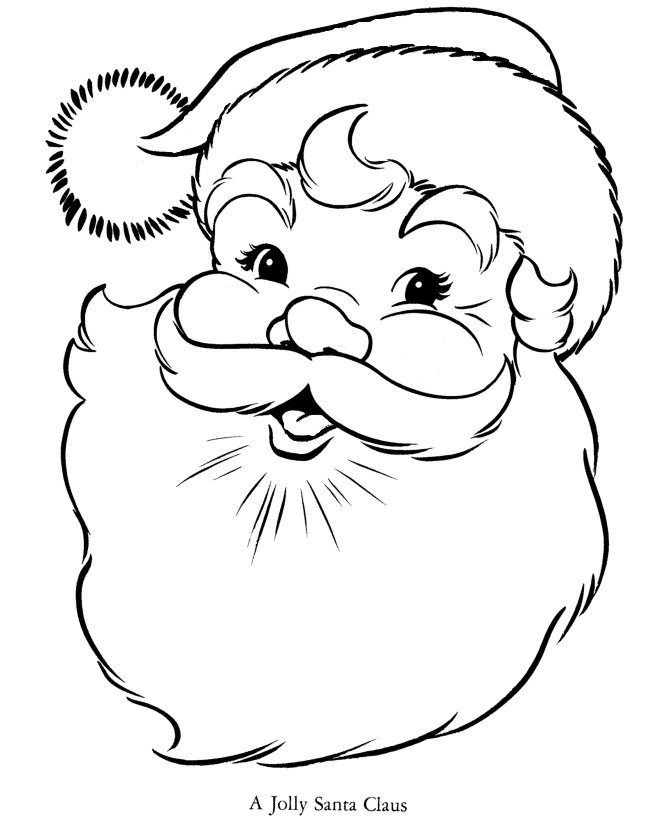 Coloring page: Santa Claus (Characters) #104651 - Free Printable Coloring Pages