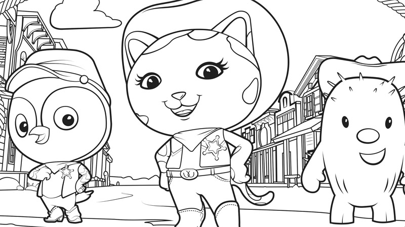 Coloring page: Sheriff (Characters) #107446 - Free Printable Coloring Pages