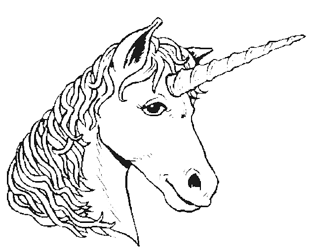 Coloring page: Unicorn (Characters) #19452 - Free Printable Coloring Pages
