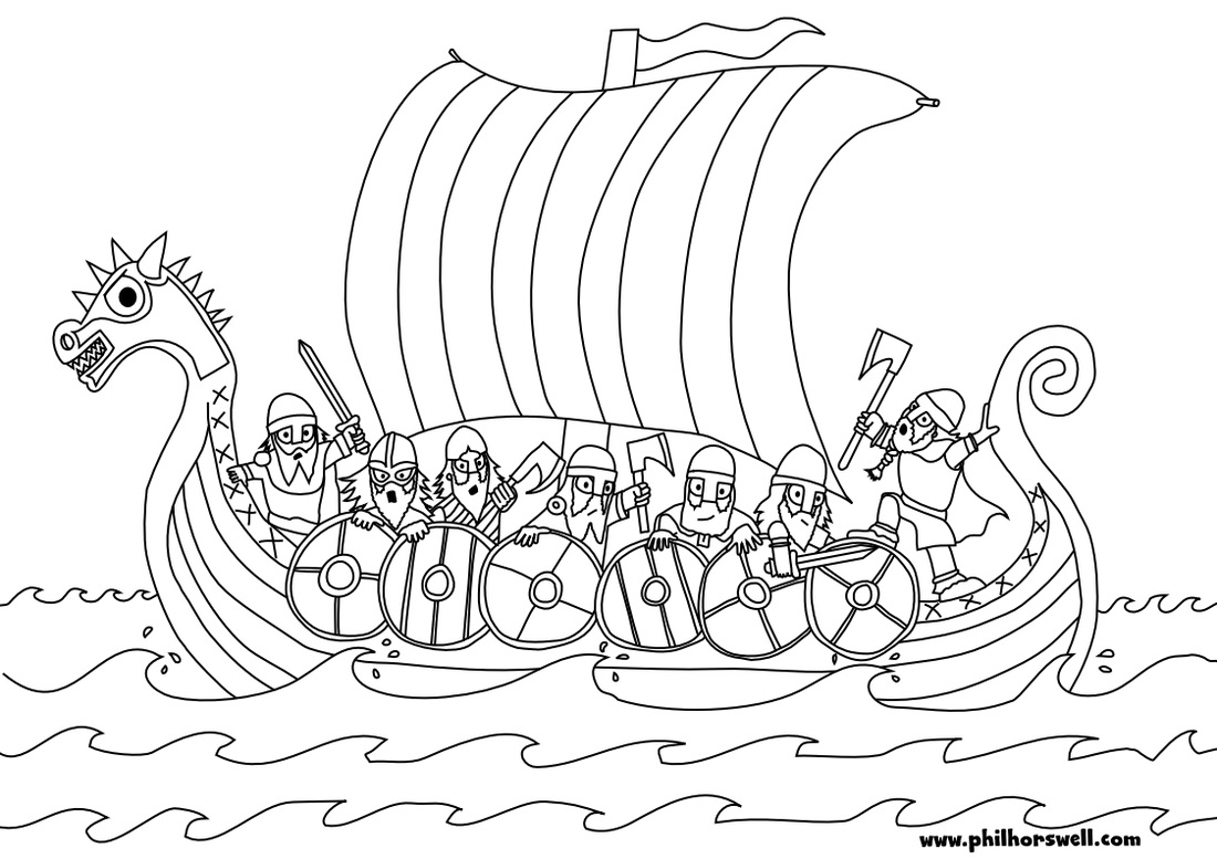 Coloring page: Viking (Characters) #149359 - Free Printable Coloring Pages