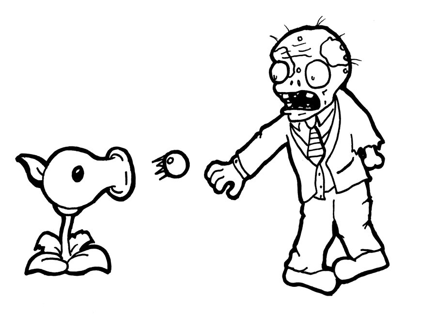 Coloring page: Zombie (Characters) #85578 - Free Printable Coloring Pages