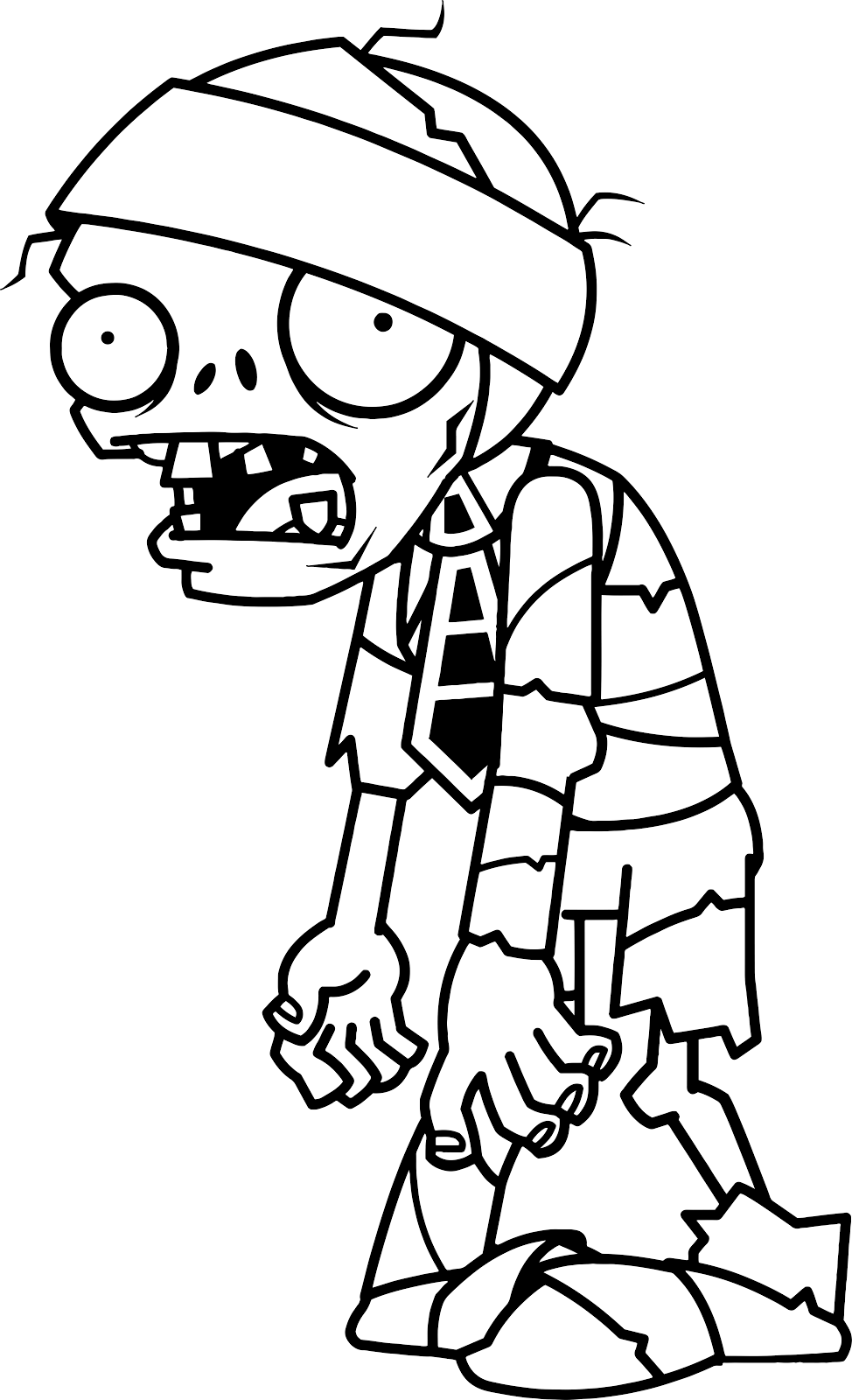 Coloring page: Zombie (Characters) #85705 - Free Printable Coloring Pages
