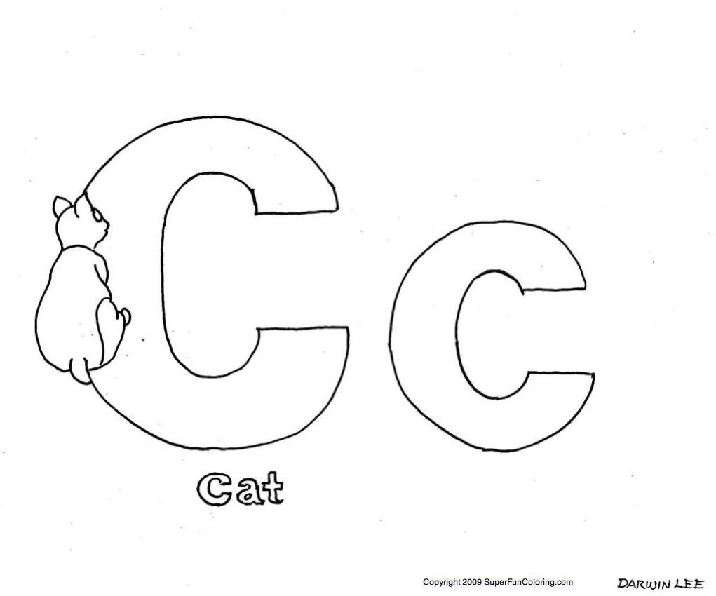 Coloring page: Alphabet (Educational) #124617 - Free Printable Coloring Pages