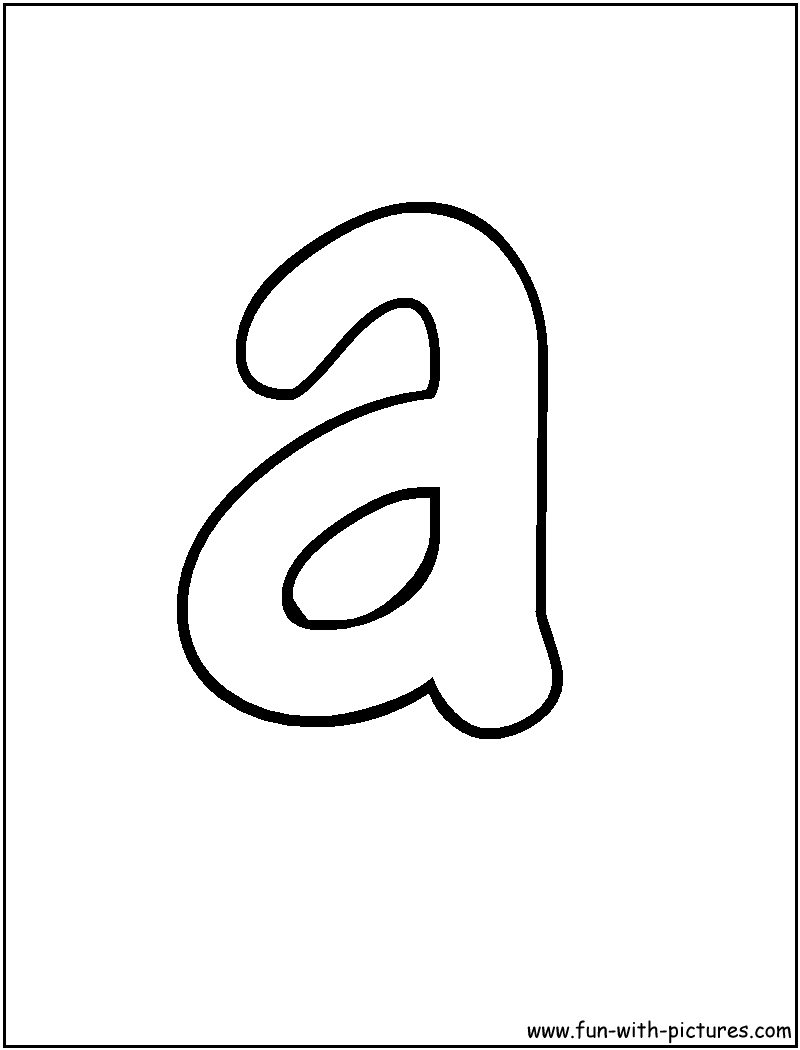 Coloring page: Alphabet (Educational) #125018 - Free Printable Coloring Pages