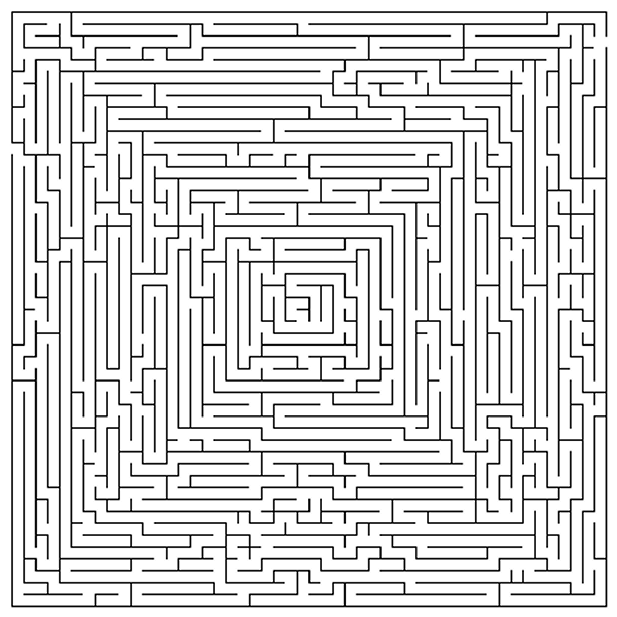 Coloring page: Labyrinths (Educational) #126485 - Free Printable Coloring Pages