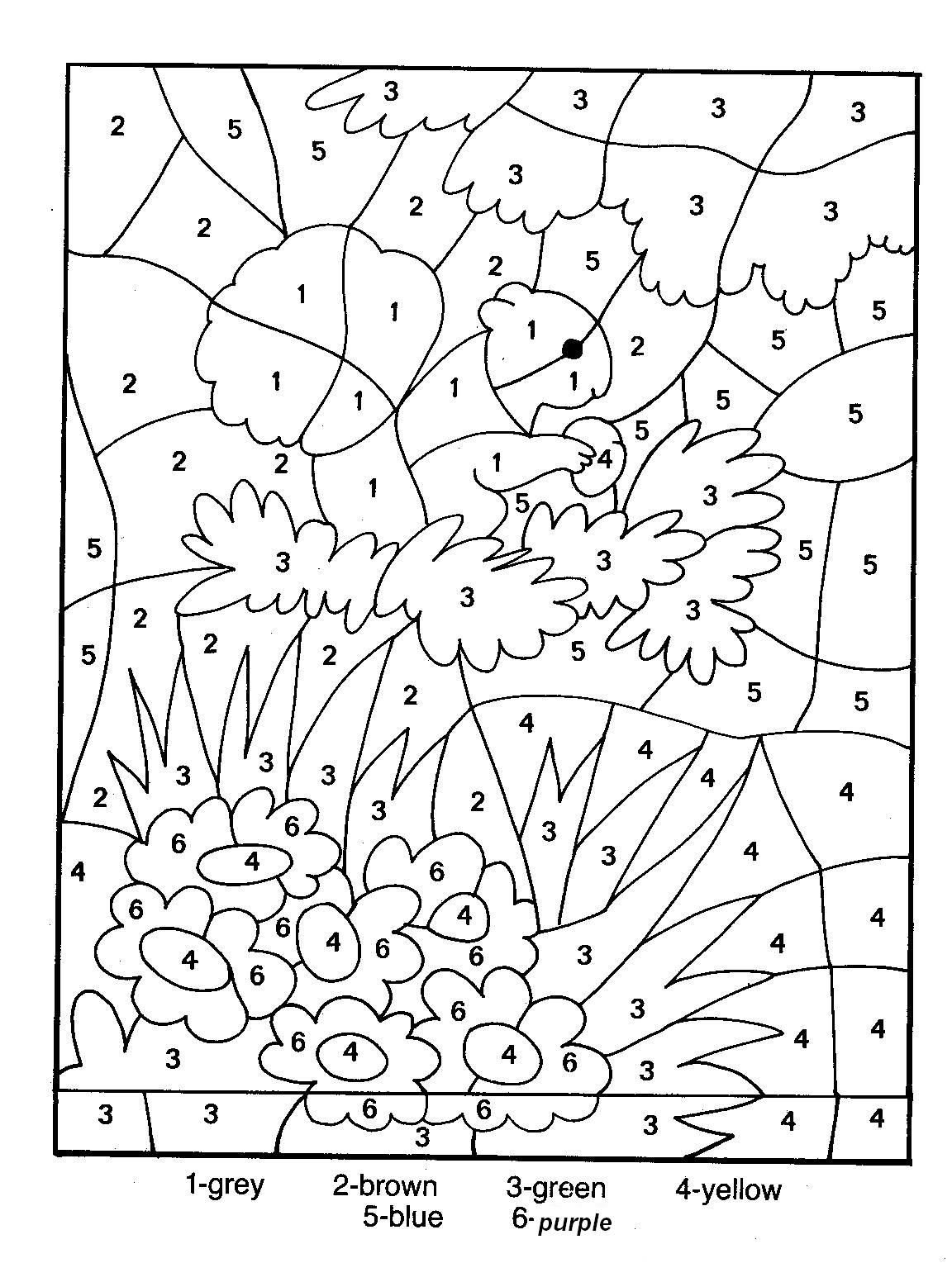 Coloring page: Magic coloring (Educational) #126116 - Free Printable Coloring Pages