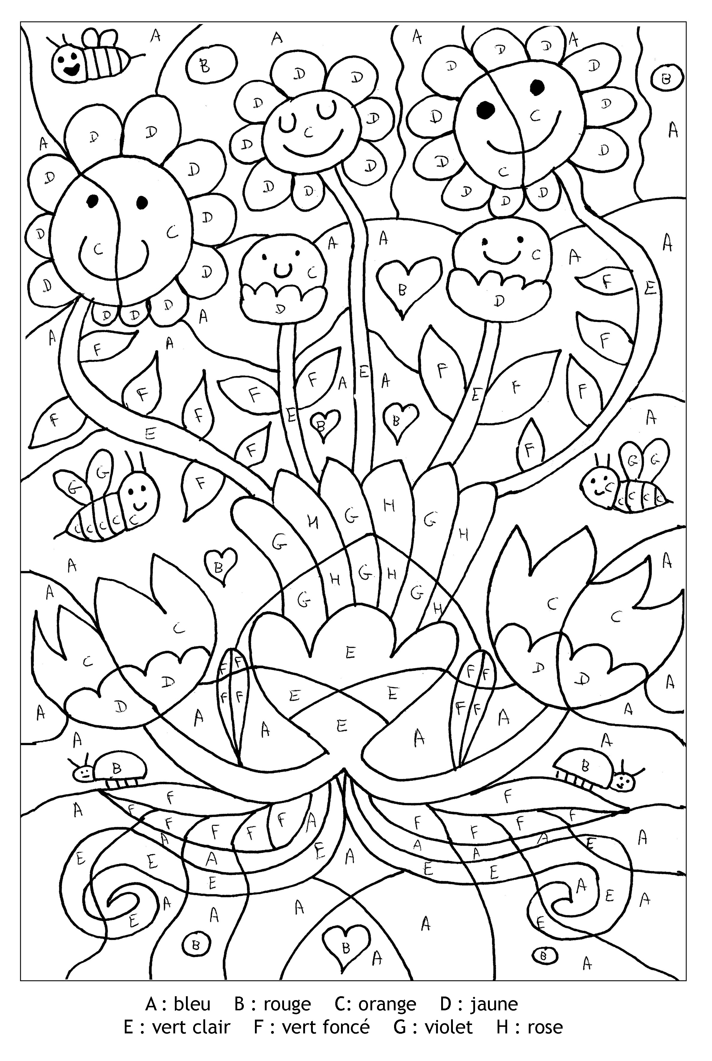 Coloring page: Magic coloring (Educational) #126272 - Free Printable Coloring Pages