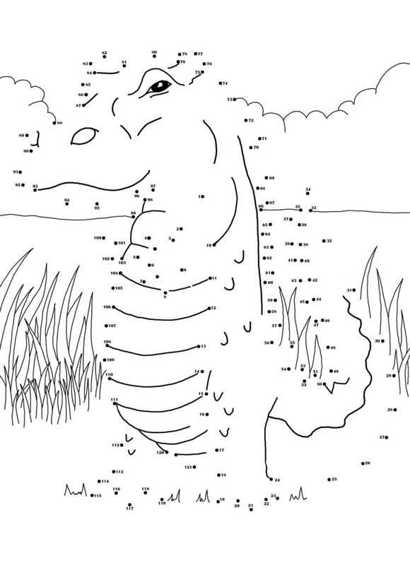 Coloring page: Point to point coloring (Educational) #125920 - Free Printable Coloring Pages