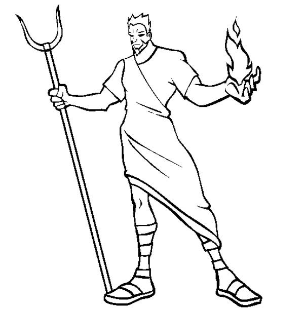 Coloring page: Greek Mythology (Gods and Goddesses) #109963 - Free Printable Coloring Pages