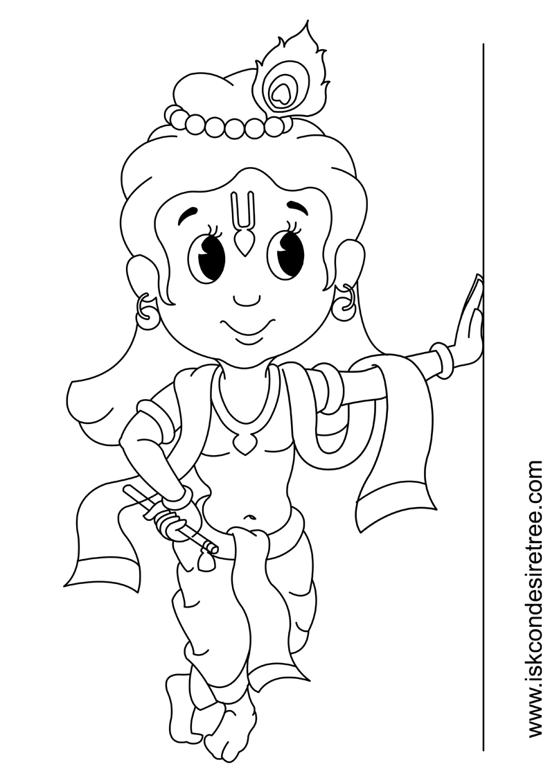 Coloring page: Hindu Mythology (Gods and Goddesses) #109409 - Free Printable Coloring Pages