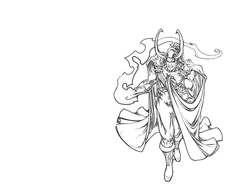 Coloring page: Norse Mythology (Gods and Goddesses) #110592 - Free Printable Coloring Pages