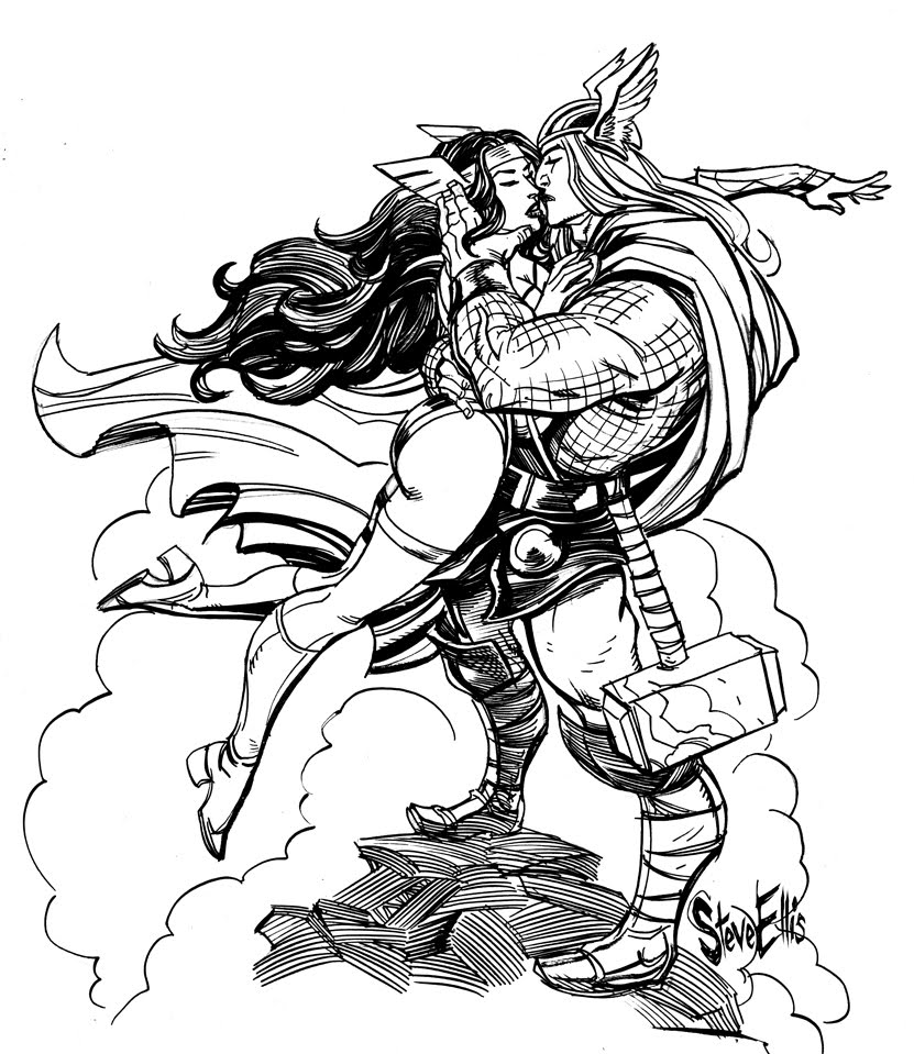 Coloring page: Norse Mythology (Gods and Goddesses) #110598 - Free Printable Coloring Pages
