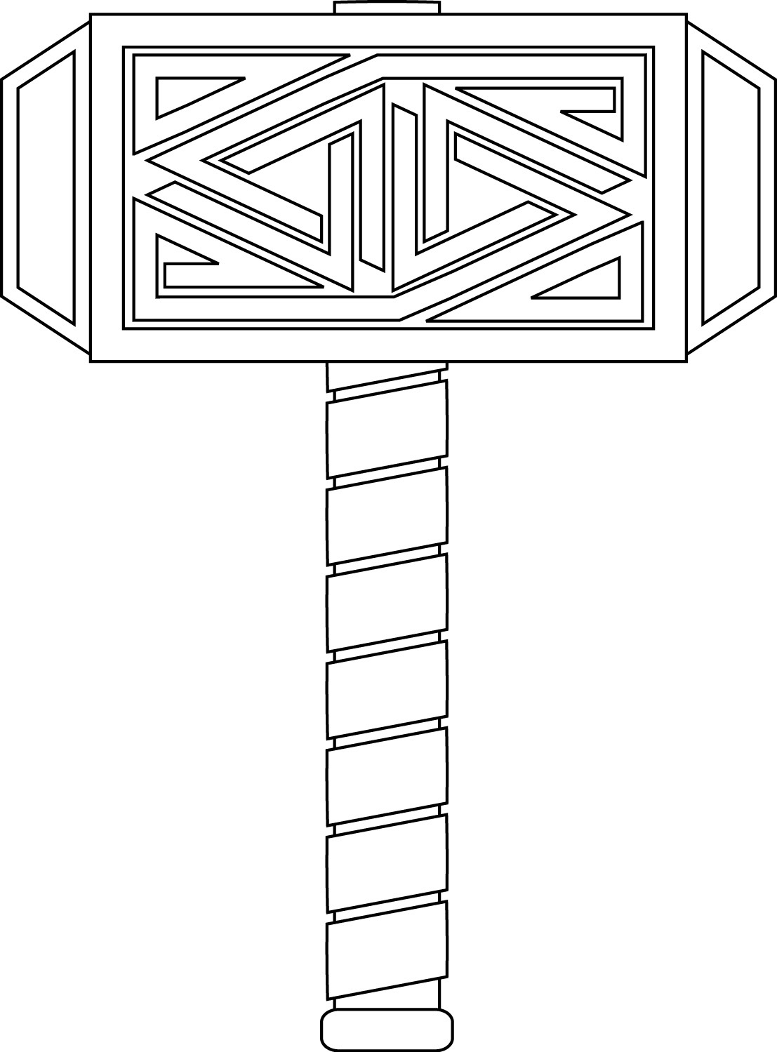 Coloring page: Norse Mythology (Gods and Goddesses) #110647 - Free Printable Coloring Pages