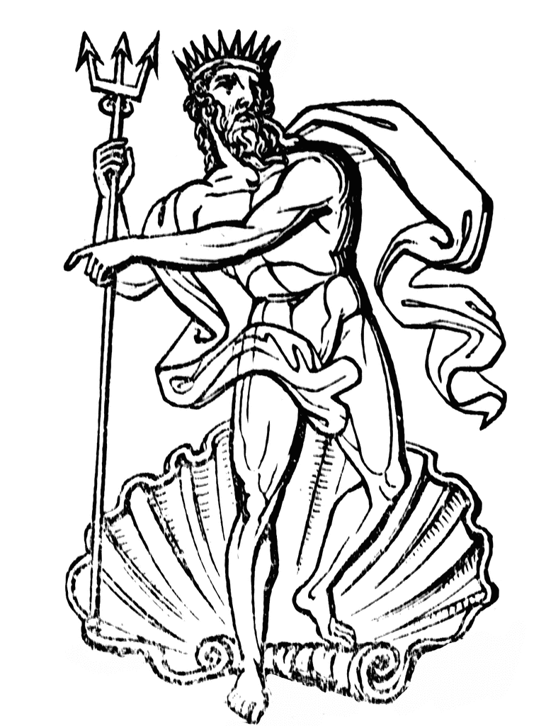 Coloring page: Roman Mythology (Gods and Goddesses) #110107 - Free Printable Coloring Pages