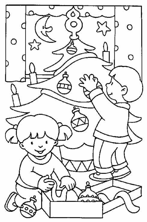 Coloring page: Christmas (Holidays and Special occasions) #54865 - Free Printable Coloring Pages