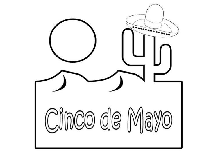 Coloring page: Cinco de Mayo (Holidays and Special occasions) #59968 - Free Printable Coloring Pages