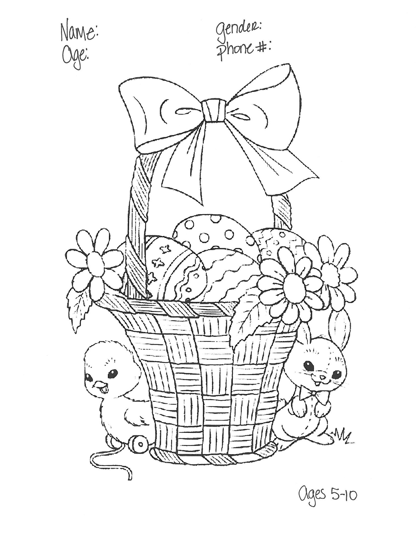 Coloring page: Easter (Holidays and Special occasions) #54665 - Free Printable Coloring Pages