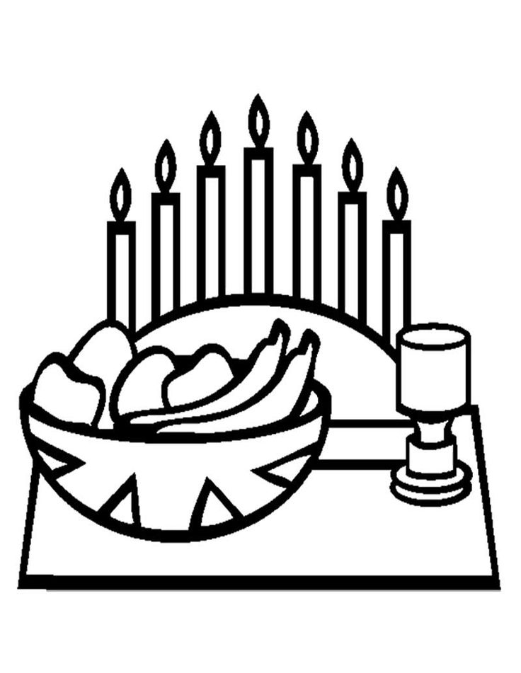 Coloring page: Kwanzaa (Holidays and Special occasions) #60446 - Free Printable Coloring Pages