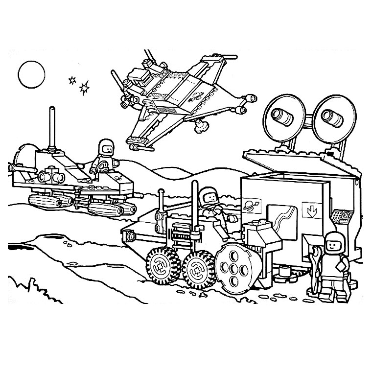 Coloring page: Astronaut (Jobs) #87677 - Free Printable Coloring Pages