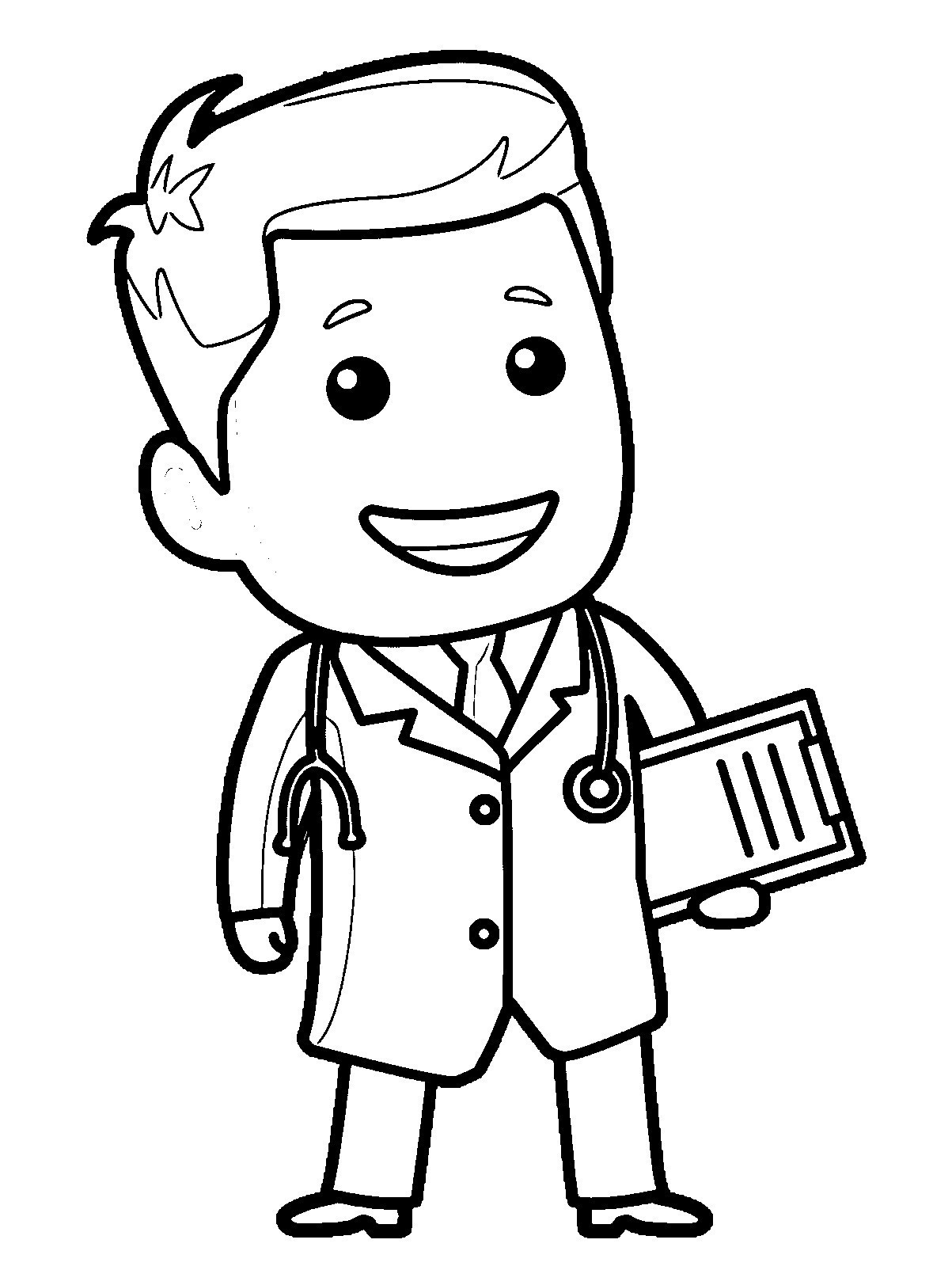 Coloring page: Nurse (Jobs) #170406 - Free Printable Coloring Pages