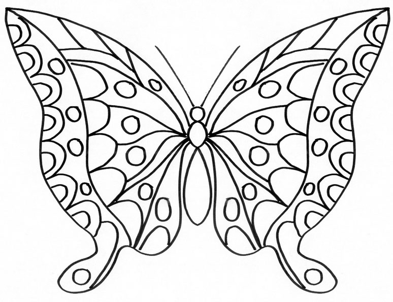 Coloring page: Butterfly Mandalas (Mandalas) #117385 - Free Printable Coloring Pages