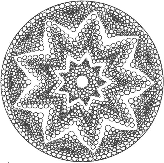 Coloring page: Star Mandalas (Mandalas) #117957 - Free Printable Coloring Pages