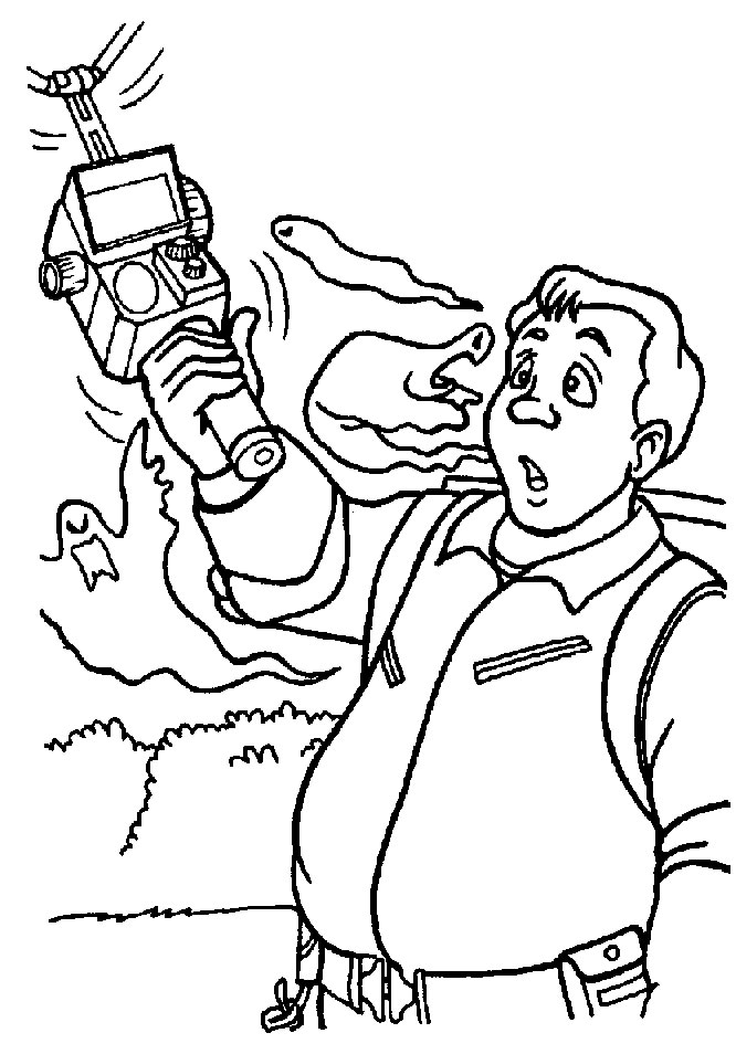 Coloring page: Ghostbusters (Movies) #134016 - Free Printable Coloring Pages