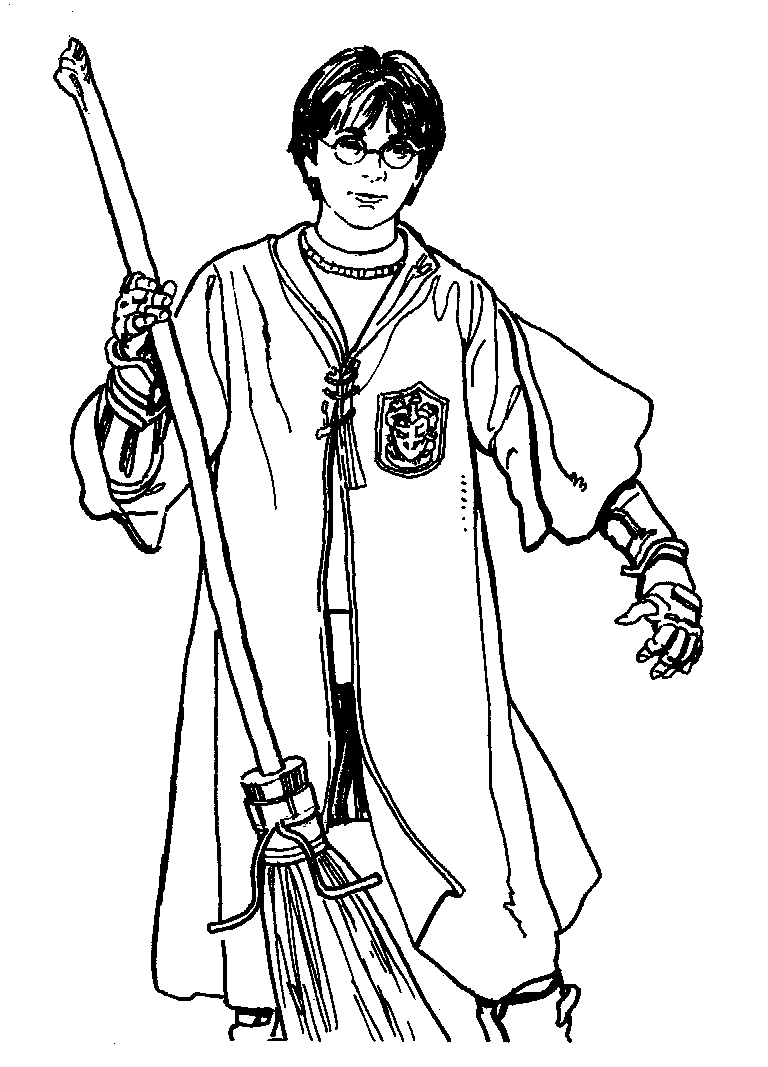Coloring page: Harry Potter (Movies) #69506 - Free Printable Coloring Pages