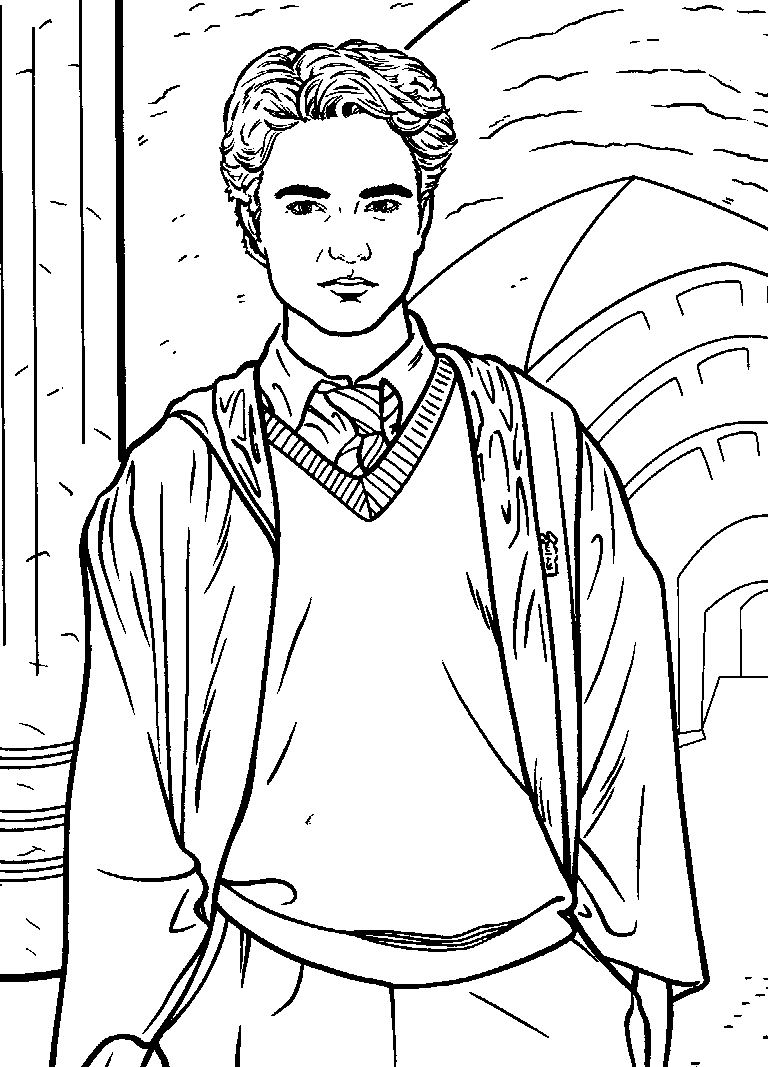 Coloring page: Harry Potter (Movies) #69676 - Free Printable Coloring Pages