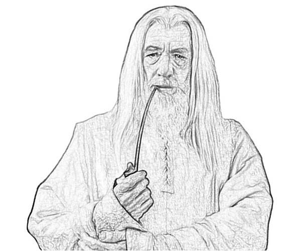 Coloring page: Hobbit (Movies) #71065 - Free Printable Coloring Pages