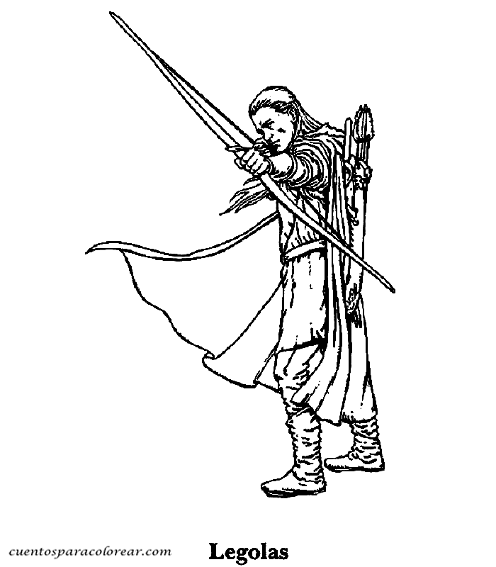Coloring page: Lord of the Rings (Movies) #69906 - Free Printable Coloring Pages