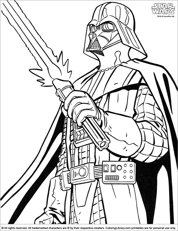 Coloring page: Star Wars (Movies) #70584 - Free Printable Coloring Pages