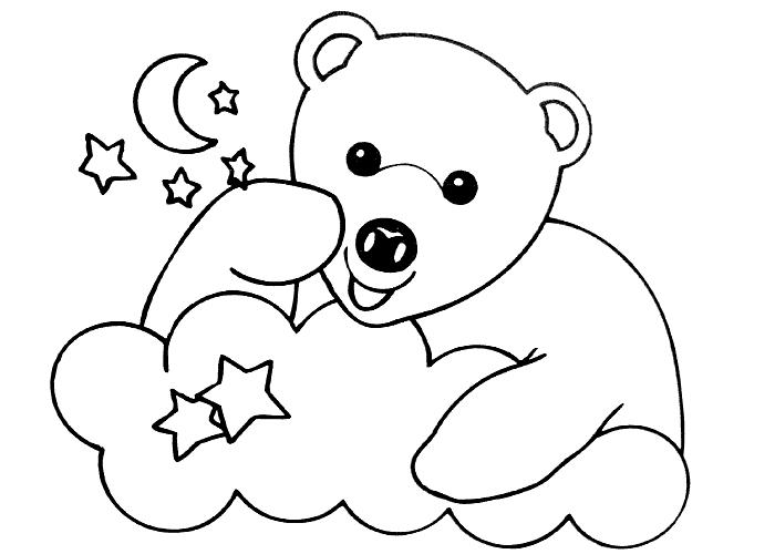 Coloring page: Cloud (Nature) #157351 - Free Printable Coloring Pages