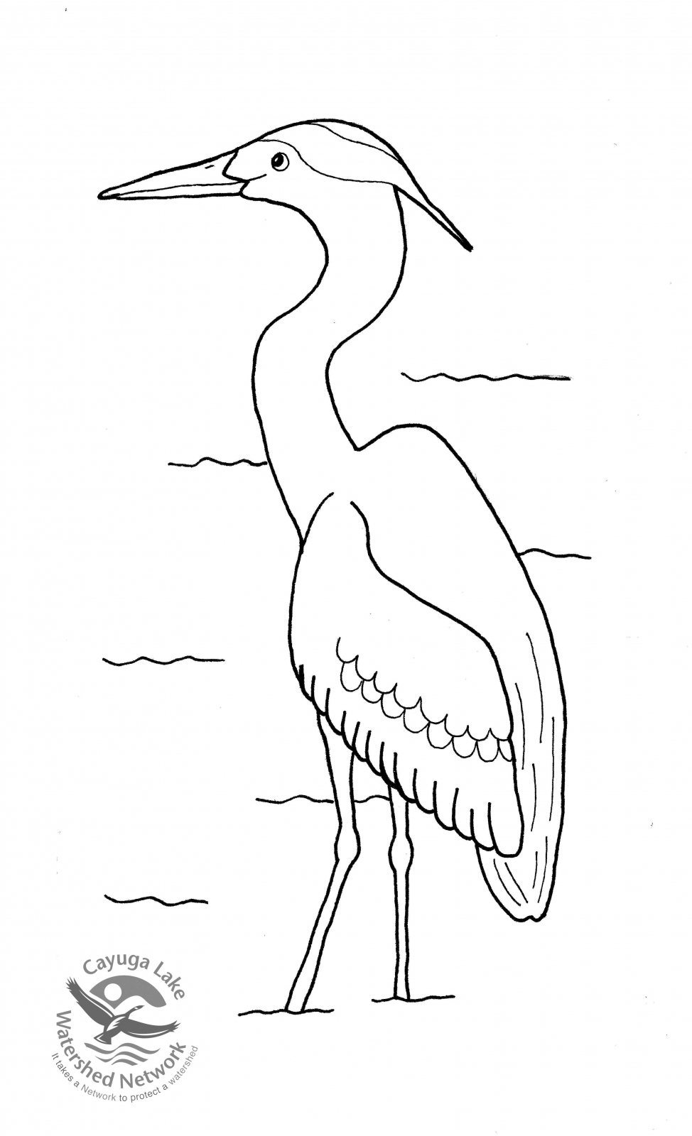 Coloring page: Lake (Nature) #166106 - Free Printable Coloring Pages