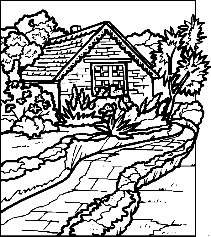 Coloring page: Landscape (Nature) #165871 - Free Printable Coloring Pages