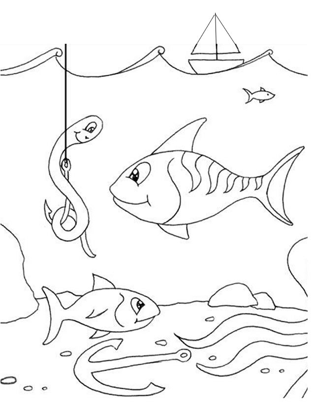 Coloring page: Seabed (Nature) #160130 - Free Printable Coloring Pages
