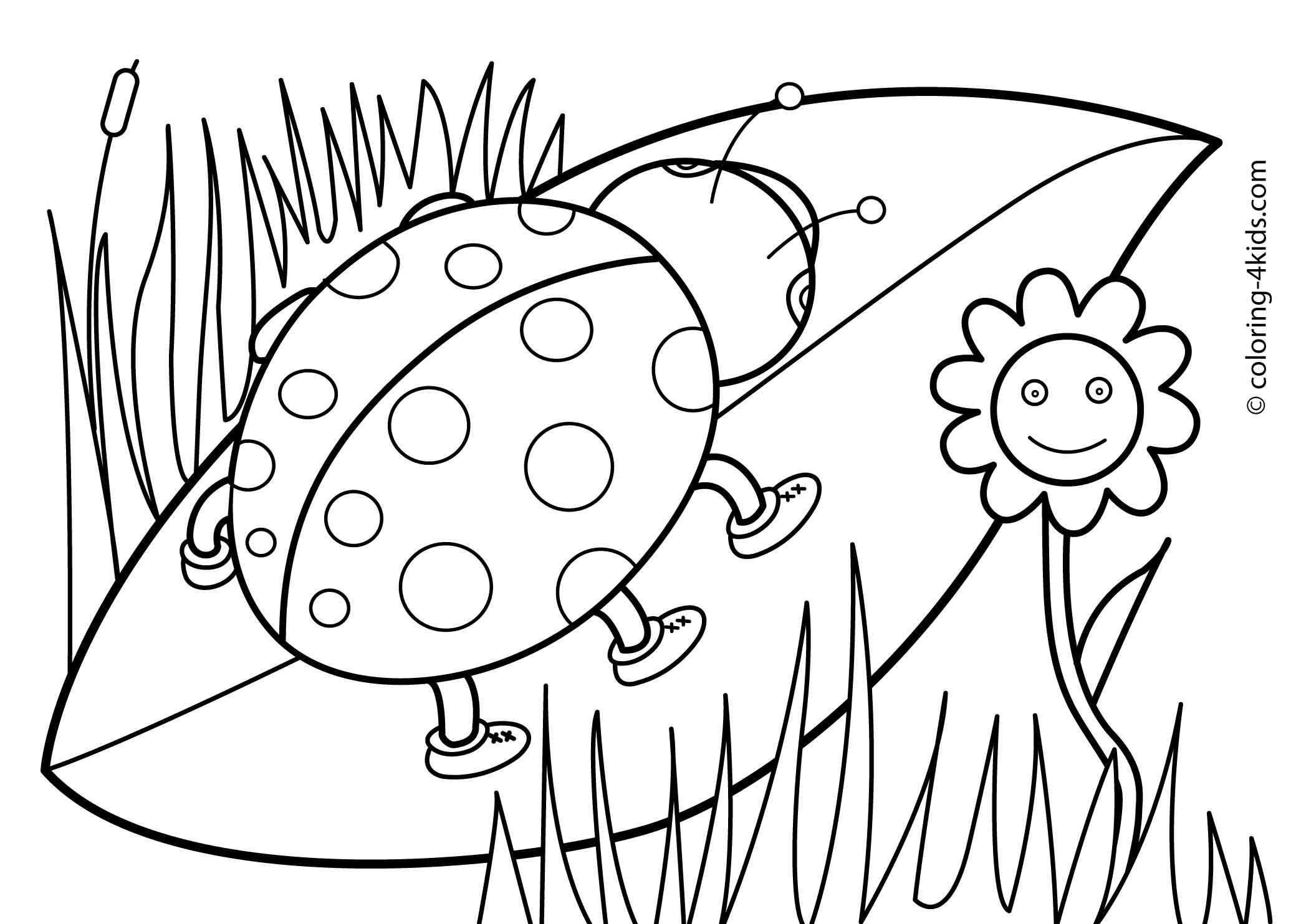 Coloring page: Spring season (Nature) #164762 - Free Printable Coloring Pages
