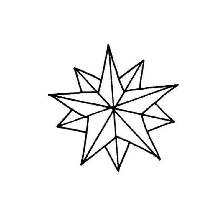 Coloring page: Star (Nature) #155874 - Free Printable Coloring Pages