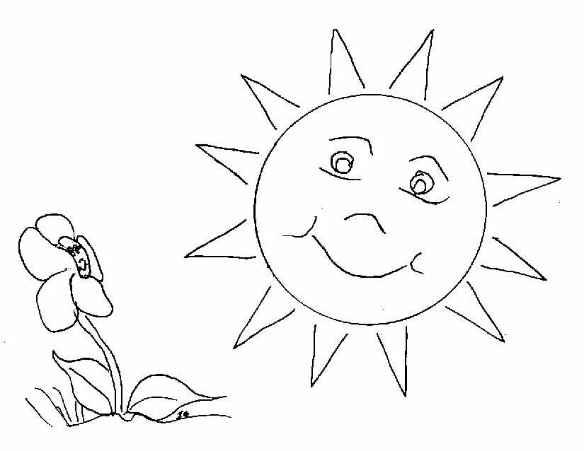 Coloring page: Sun (Nature) #157919 - Free Printable Coloring Pages