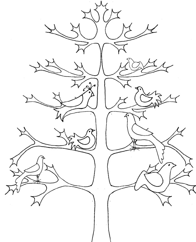 Coloring page: Tree (Nature) #154710 - Free Printable Coloring Pages