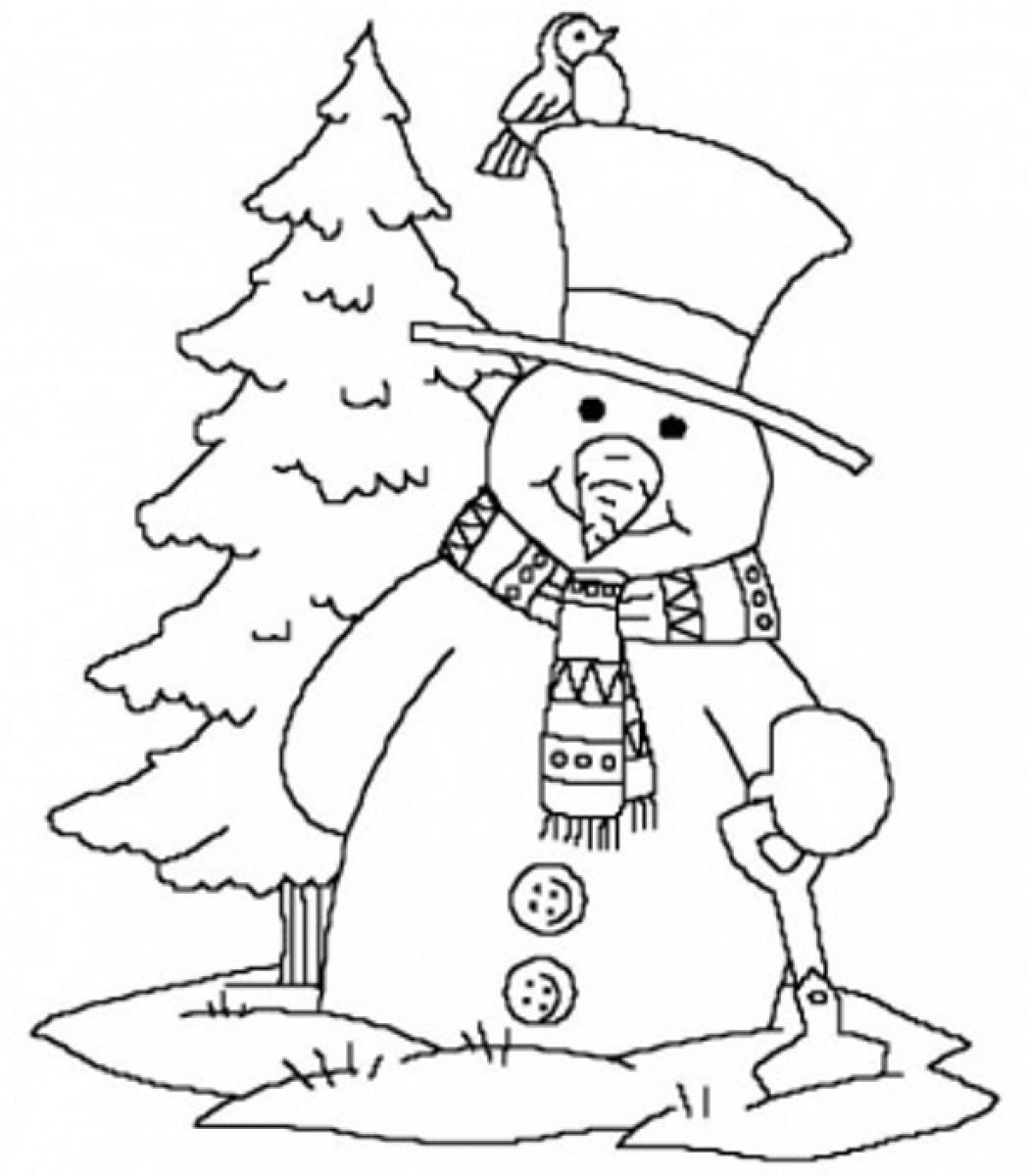 Coloring page: Winter season (Nature) #164400 - Free Printable Coloring Pages