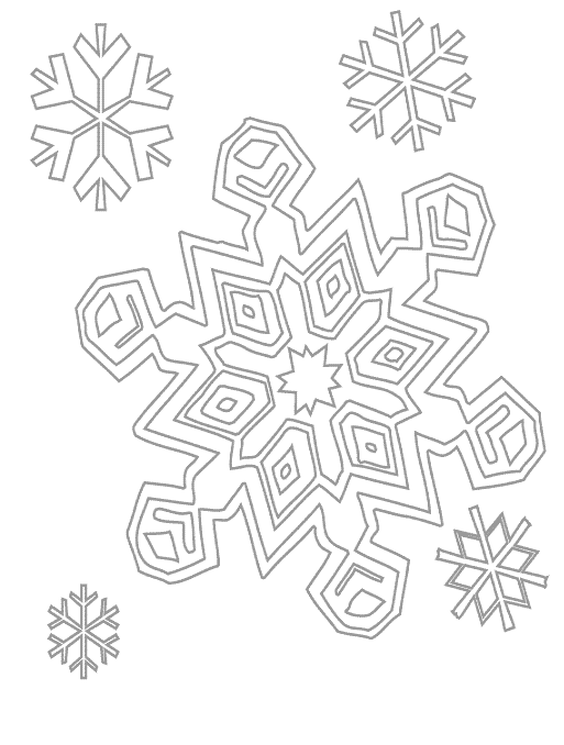 Coloring page: Winter season (Nature) #164693 - Free Printable Coloring Pages