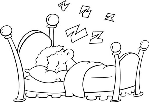 Coloring page: Bed (Objects) #168229 - Free Printable Coloring Pages
